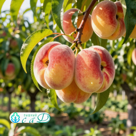 Персик "САТУРН"  инжирный (срок созревания конец июля- август)
